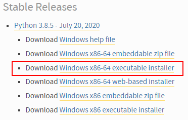 download python for windows