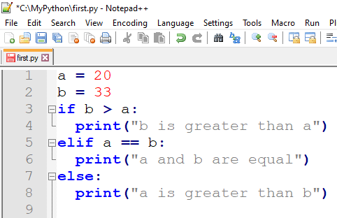 simple python program