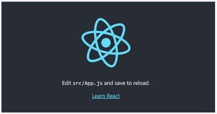 react app first view