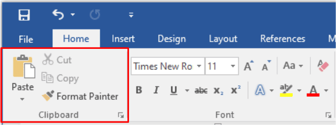 Delete, Cut, Copy, and Paste in MS Word in Hindi